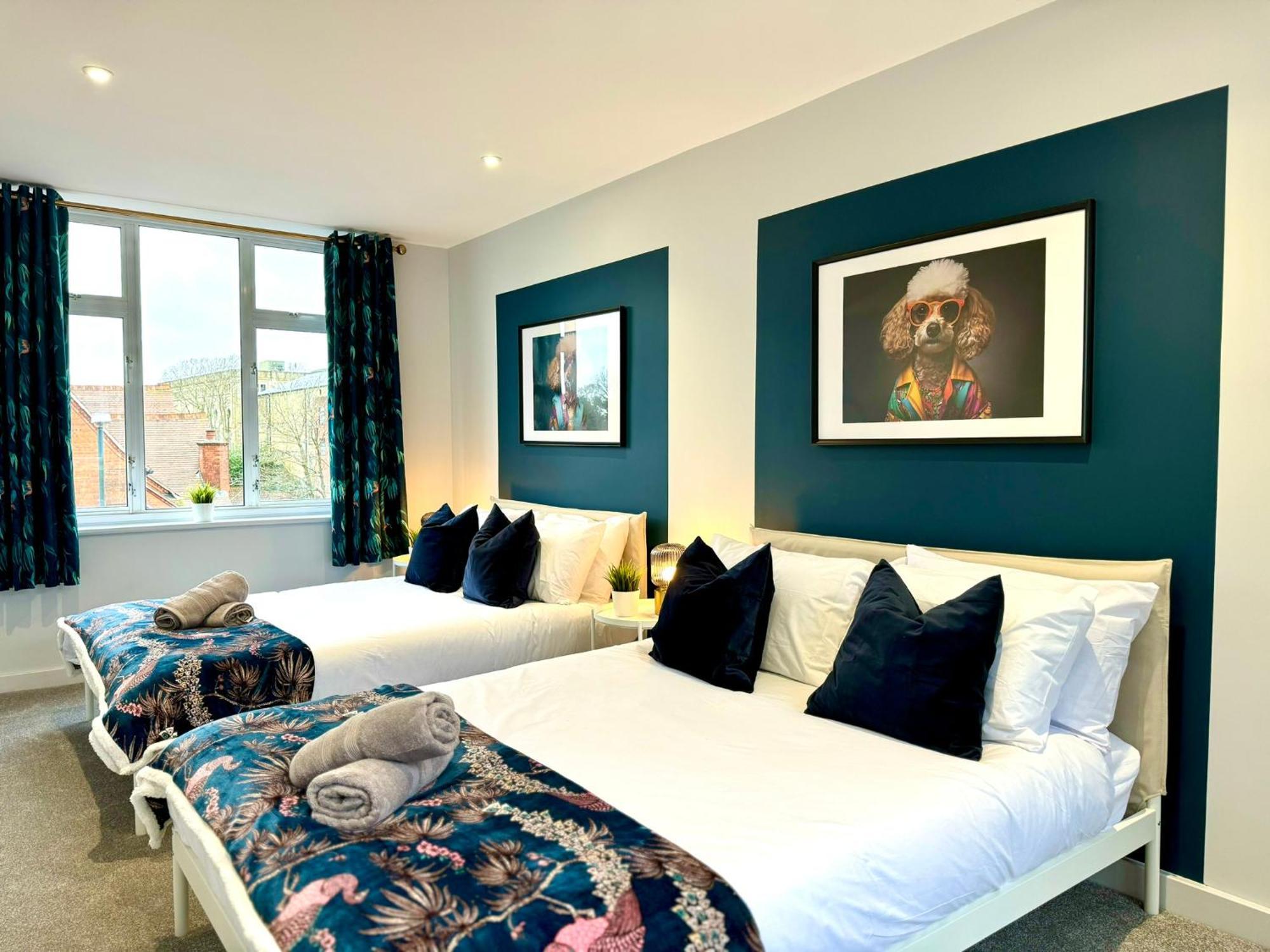 Amazing Large 3 Bedroom Apartment - Sleeps 8! Bournemouth Eksteriør bilde